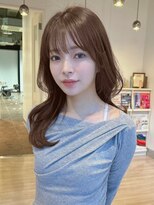 ユーフォリア 渋谷グランデ(Euphoria SHIBUYA GRANDE) レイヤーカット ワンカール ベージュカラー