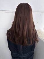 シュリット(schritt)&nbsp;ブリーチなしチョコレートブラウンメルティカラー渋谷mutsuki