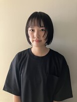 リビング 津田沼(LIVING) 20代30代/ワイドバング/ボブ/切りっぱなしボブ/髪質改善