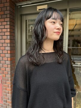 ハマモト ロングパーマ