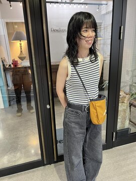 デヴェロペ(Devellope.) レイヤーカット　パーマ　イルミナカラー