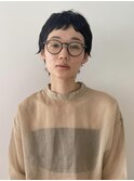 本八幡×黒髪×マニッシュショート