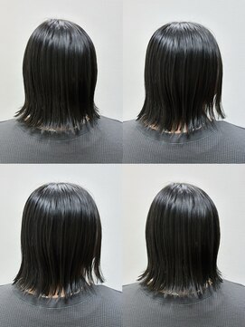 グルグル 妙典店(GULGUL) 切りっぱなし×ブルーブラック