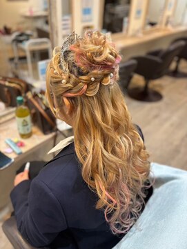 キラキラハーフお団子