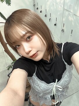 メゾンアクア 表参道(Maison ACQUA) レイヤーボブ/切りっぱなし/ウルフ/ハッシュボブ/ミディアム