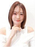 似合わせカット×くびれボブ×シースルーバング