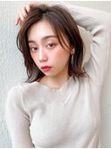 流しバングで大人な外ハネボブ【浦和】
