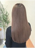 透明感グレージュ