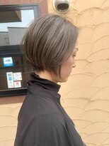 アンツ ヘアーアンドリゾート 辻堂本店(ANT'S Hair and Resort) 30代40代50代/ミルクティーブロンド/デジタルパーマ/辻堂