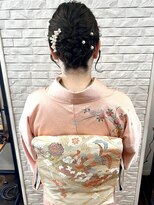 ザブックハンドサロン(The book hand salon)&nbsp;着物×ヘアアレンジ