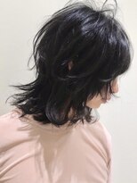 ピークアブー 原宿ハラカド(PEEK-A-BOO) ウルフカット/ハイレイヤー/癖毛くせ毛/黒髪/クール/くらげヘア