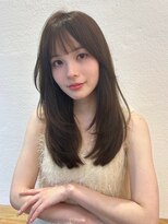 ユーフォリア 青山(Euphoria)&nbsp;20代30代 大人ふんわりレイヤー×透明感ベージュ