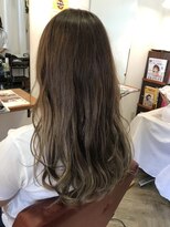 ヘアワークスルシア(HAIR WORKS LUCIA)&nbsp;グラデーションカラーロング