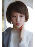 大人かわいい・ボブ・大人ボブ・ナチュラルボブ・前下がり・小顔