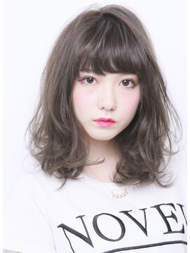 ヘアリゾートエーアイ 西日暮里店(Ai) クセ毛風パーマミディ