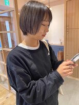 スムーク(smuk)&nbsp;【smuk/スムーク】ホワイトベージュ／ショートボブ