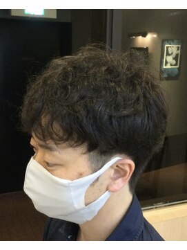 ネクサス ブライトンホテル店 新浦安 ツーブロックショート×パーマ