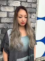 ライズ バイ レボ 柏店(RISE by REVO)&nbsp;ボブ/カーキグレージュ/大人かわいい/フェザーバング