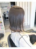 切りっぱなしボブ