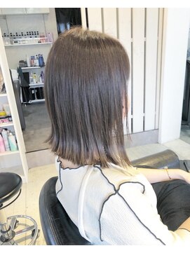 ヘアー アトリエ エゴン(hair atelier EGON) 切りっぱなしボブ