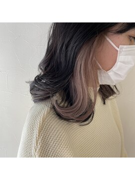 ファブ 千葉店(FaB) earring×pink beige［千葉駅］