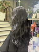【籠倉由夏】職場・学校もOK！黒染めを使わない、透明感暗髪