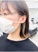 20代30代40代インナーカラー/イヤリングカラー/縮毛矯正