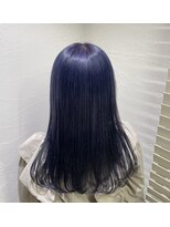 アジールヘア 池袋東口店(agir hair) ブルーバイオレット☆黒髪カタログ池袋池袋東口