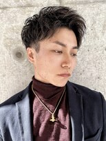 ロンド ローガン 名駅(Lond LOGAN)&nbsp;アップバング　メンズカット　名古屋　眉毛