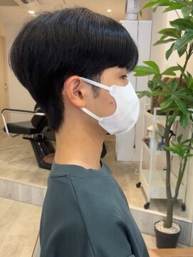 ミレバイジェニー (mirae by geny) 韓国マッシュにはダウンパーマ