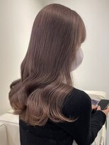 ベレーザシェルト(Beleza scelto)&nbsp;4179透明感グレージュカラー艶髪ワンホンヘア韓国レイヤーロング