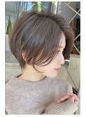 小顔美髪☆韓国風レイヤーカット×ショート[仙台]