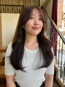 ヘアモード カクテル 2wayバング×フェイスレイヤー　【MARIA】