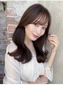 イメチェン/ハッシュカット/フルバング/似合わせカット/韓国ヘア