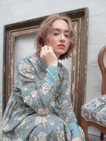 エーバイフー 江坂店(A BY WHO)&nbsp;A BY WHO 江坂/ミルクティーベージュボブ/外国人風/ブリーチ