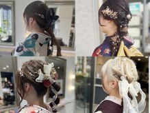  イベントにも注力！ヘアセット、メイク＆着付◎大切なイベントもWHITE SPICAでサポートいたします☆