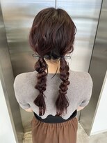 ソピ バイ インビテーション(sopi by invitation) リボンアレンジ あみおろしアレンジ ヘアセット☆