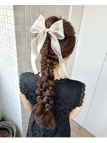 オッジバイケンジ(oggi by KENJE)&nbsp;ゆるふわアレンジ/編み下ろし/MIYU