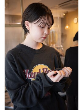 キールーム 伊丹西台店(Kir'oom) instagram［@hir0kika9awa］2024 a/w スタイル　ショートヘア