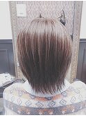 襟足長め冬向けちょいウルフ