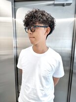 ナイロンバイセレクション(NYLON by Selection.)&nbsp;メンズマッシュ波巻きパーマ