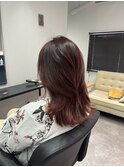 ピンク過ぎない チェリーブラウン