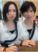垢抜け マイナス5歳 お洒落 大人ショートボブ