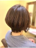 大人女性ショートボブ♪