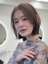 メルバイグラフ 梅田(mel by GRAFF) 大人おしゃれ!!外はねボブ