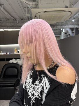 ロテ 名古屋 名駅店(Lote.) ホワイトグレージュ/デジタルパーマ/チェリーブラウン/名古屋