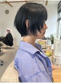 福井　大和田　丸みショート　顔まわりレイヤー　大人ショート
