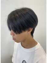 リバード(reverd)&nbsp;ブルーブラック／センターパート