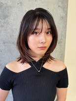 ミリ(mm)&nbsp;ちょっぴりイメチェン♪ミディアムレイヤー/10代20代30代仙台