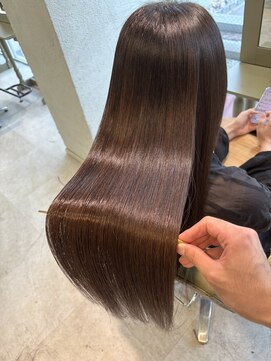 コード 四条河原町駅店(CHORD) 縮毛矯正/京都河原町/髪質改善/アッシュベージュ